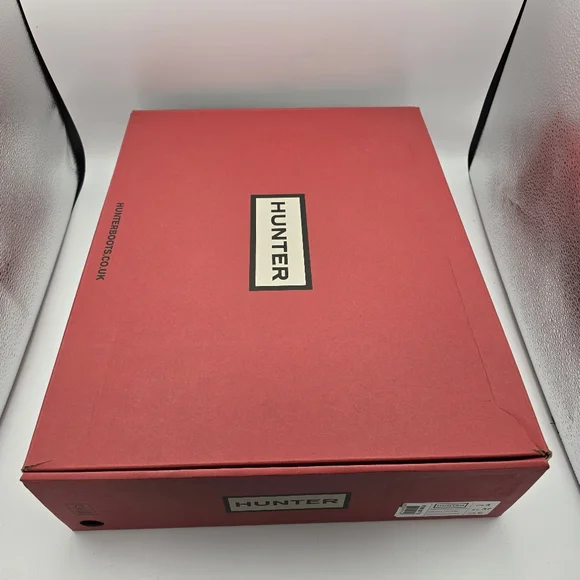 NIB NWT Hunter Intrepid Tall Rain/Snow Boots, White Willow/Gum, Women's 6 - Picture 7 of 16